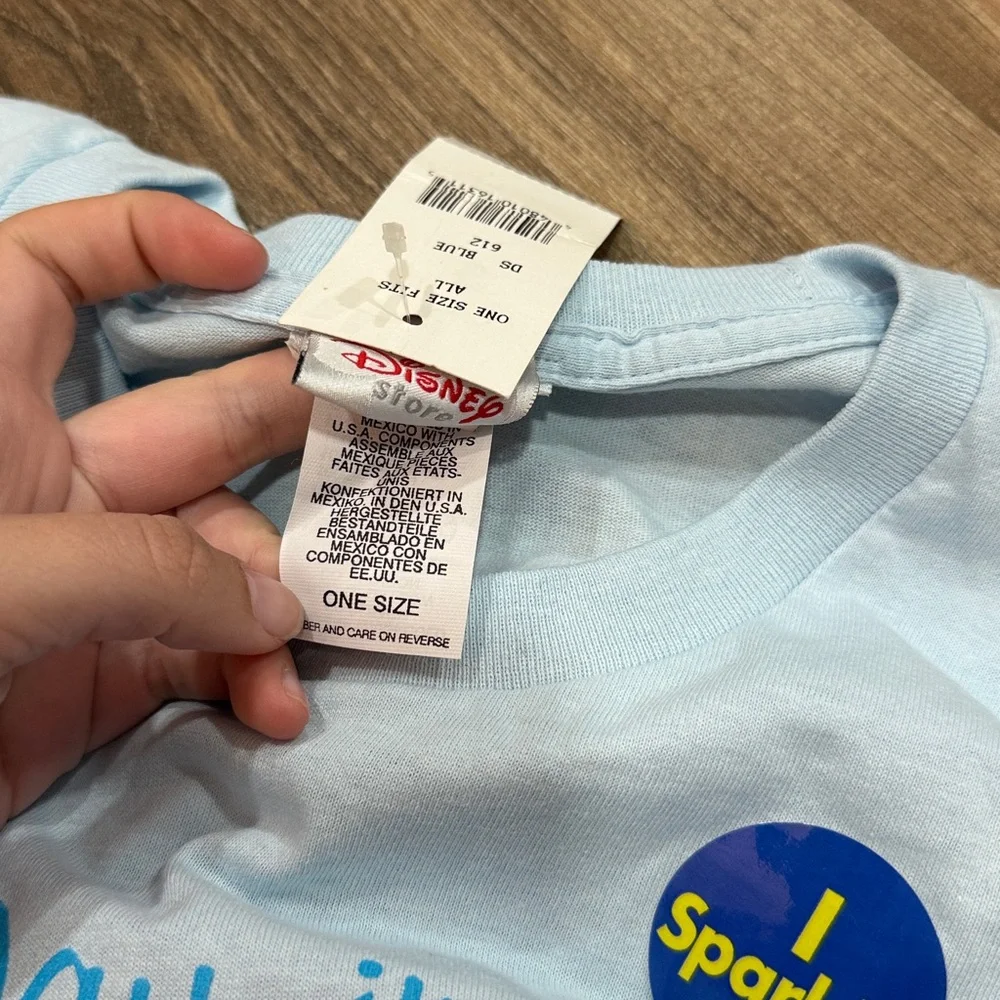 Vintage Disney store Ariel one size tshirt NWT - Picture 3 of 4